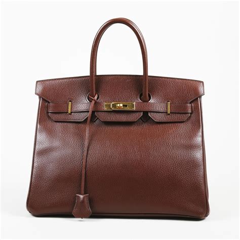 vintage hermes bag dark tan|vintage hermes handbags.